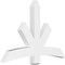 Ekena Millwork Alberta Architectural Grade PVC Gable Bracket, 60"W x 40"H x 4"D x 6"F, 16/12 Pitch GBP060X40X0406ALB00 - alternate 1